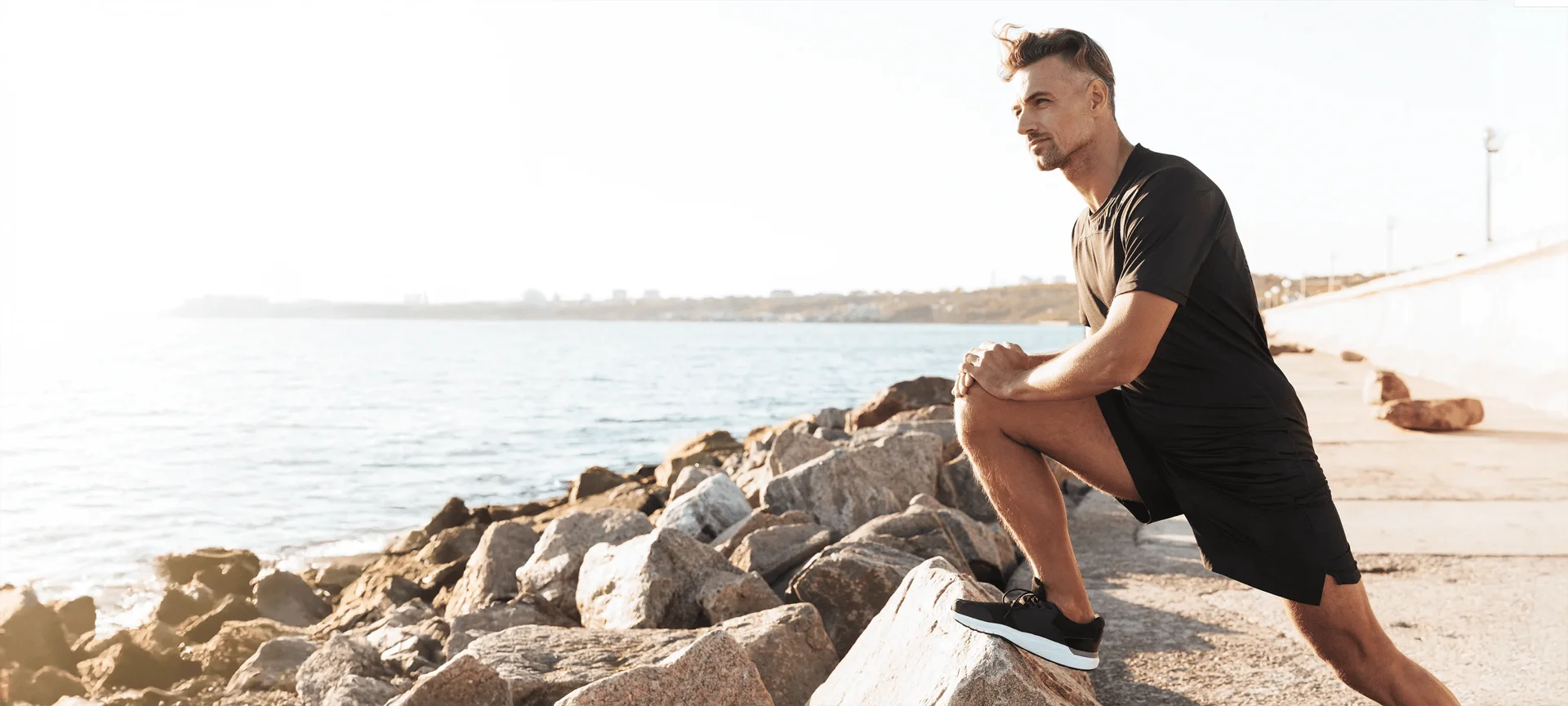Confident senior man after a personalized health consultation